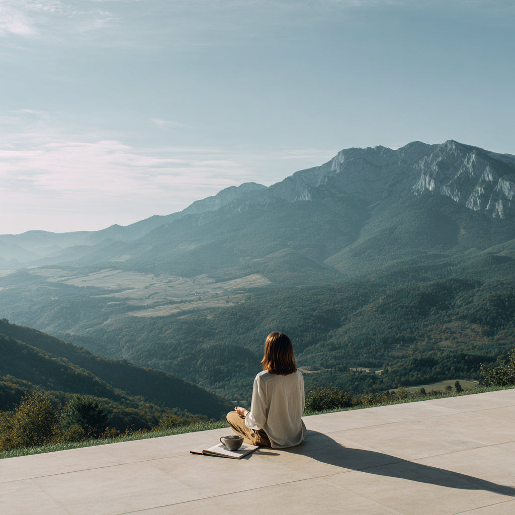 Інструктор допомагає учениці в позі йоги